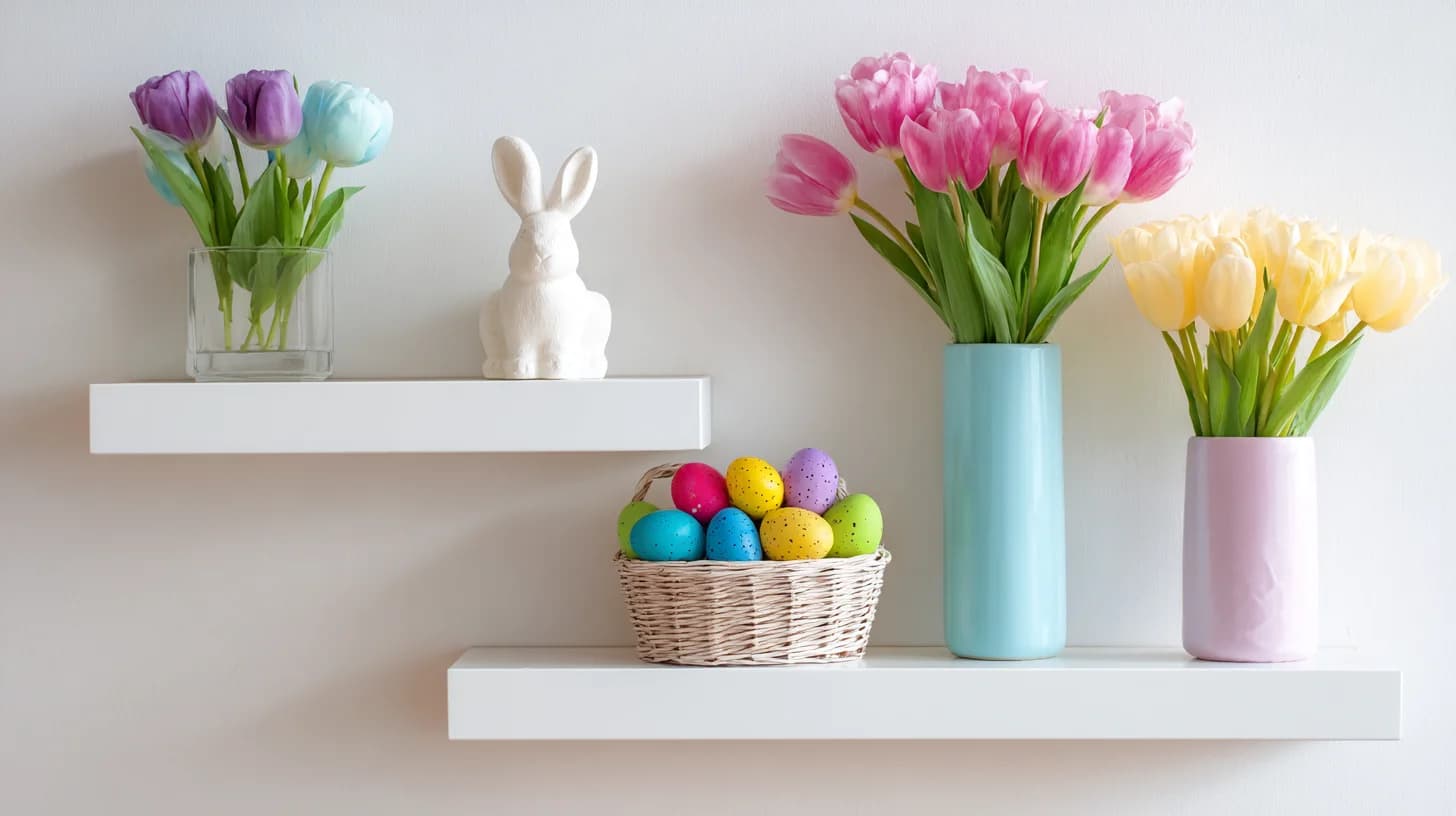 Easter virtual background preview